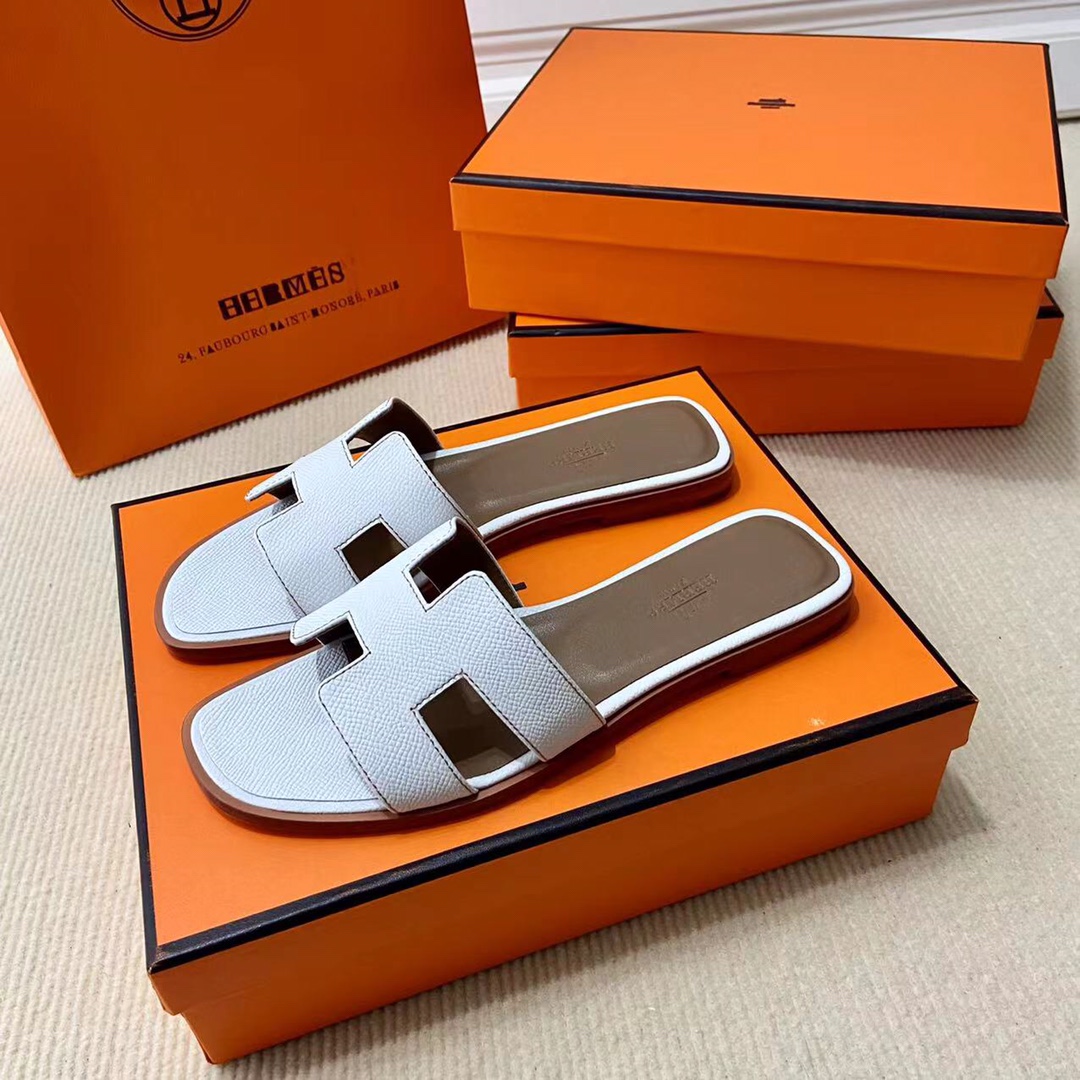 에르메스 올수공 오란 슬리퍼 샌들 앱송 65